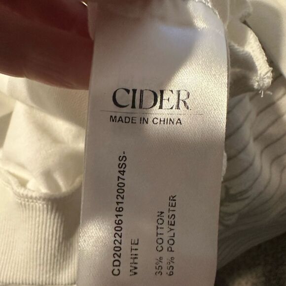 Cider NWT Los Angeles Light weight crew neck Sweatshirt - Large - Picture 5 of 5